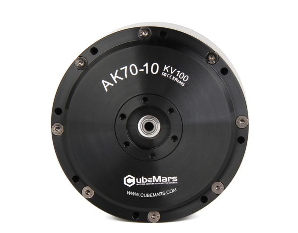 T-Motor AK70-10 100kv Brushless Motor + Encoder + Treiber 10:1 24V-48V 521g CubeMars