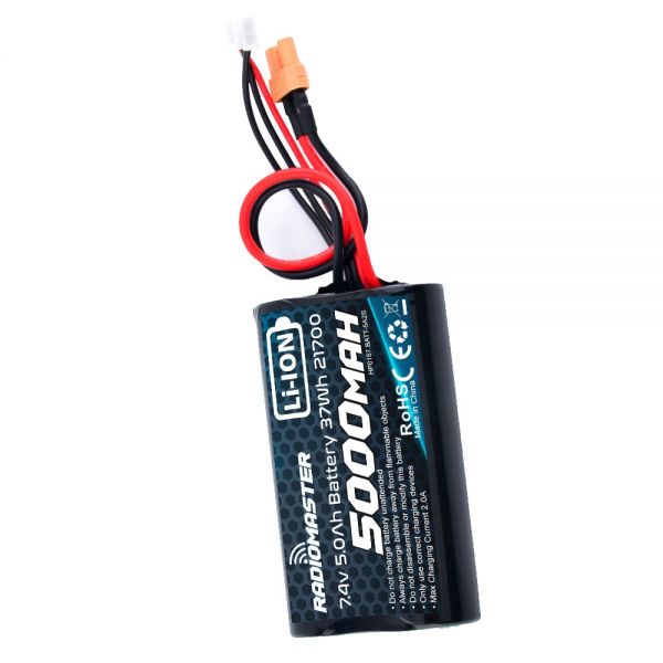RadioMaster Li-Ion Akku 2S 5000 mAh 21700 für TX16S und TX12 MKII