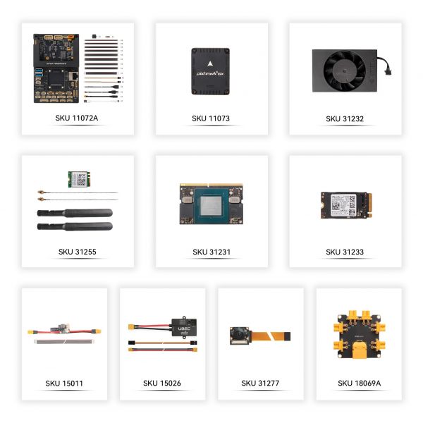 Holybro Pixhawk Jetson Baseboard Bundle - Pixhawk 6X / Jetson Orin Nano 4GB (mit Wi-Fi & SSD & Camer