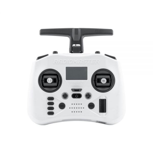 RadioMaster Pocket Crush ELRS Fernsteuerung 2,4 GHz, Frost White, EU-LBT
