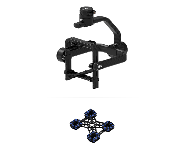 Gremsy AEVO Aerial Bundle – AEVO Gimbal + AEVO Damping (12-mm-Rohrmontage)