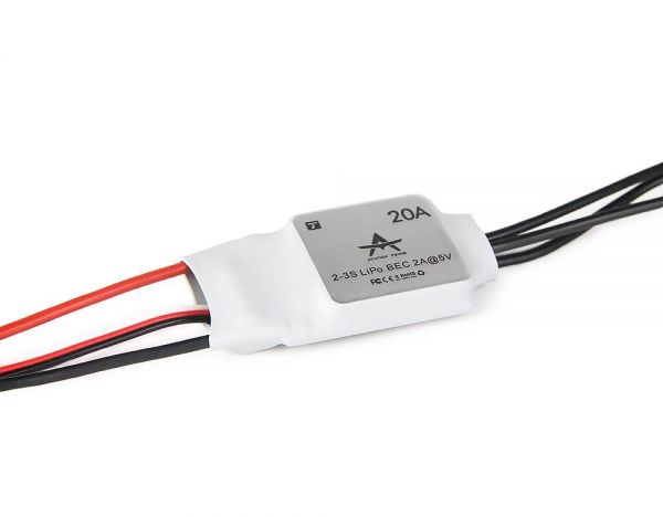 T-Motor AT 20A ESC - Fixed Wing Brushless Regler 20A 2S-3S 2A BEC