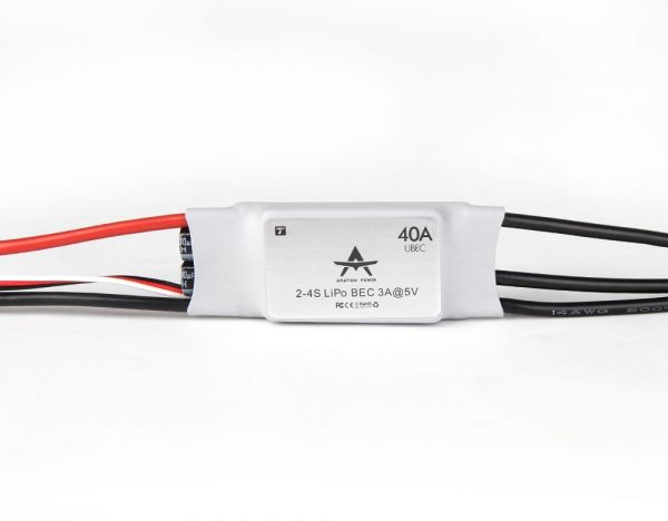 T-Motor AT 40A ESC - Fixed Wing Brushless Regler 40A 2S-4S 5V 3A UBEC