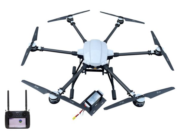 PM X6 Pro Hexacopter Drohne bis 5kg Nutzlast - RTF Komplettset