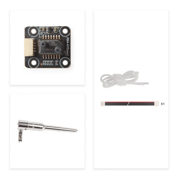 Holybro Digital Air Speed Sensor - MS5525DSO - Sensor mit PT60 Pitotrohr - 19011