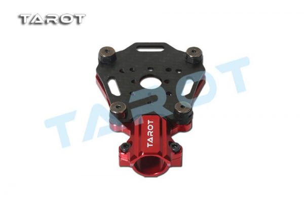 Tarot TL68B33 Motorhalterung schwingungsgedämpft Rot für 16mm Rohre