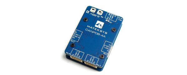 Matek Can PDB mit 4A BEC JST-GH Splitter für Ardupilot - CANPDB-4A