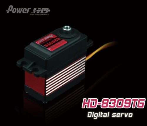 PowerHD HD-8309TG Digital Titangetriebe Servo 57g 10,5kg 0,09sec 4,8-6V FBL Heli