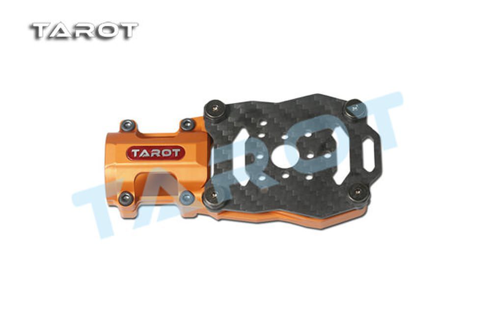 Tarot TL96028 Motorhalterung schwingungsgedämpft Orange für 25mm Rohre