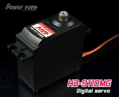 PowerHD HD-9110MG Digital Metallgetriebe Servo 49g 10,5kg 0,19sec 4,8V-6V