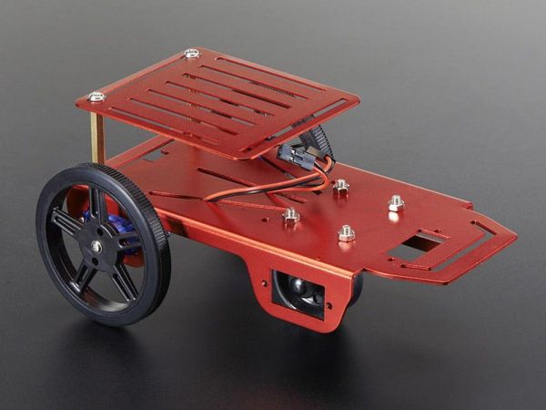 Feetech 2WD Mini Robot Plattform inkl. 2x FM90 Getriebemotor + Fahrregler
