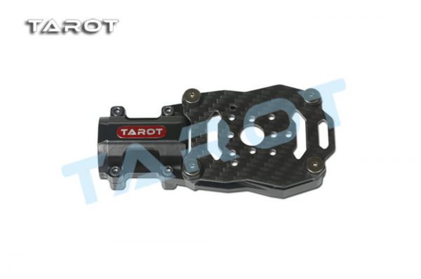 Tarot TL96029 Motorhalterung schwingungsgedämpft Schwarz für 25mm Rohre