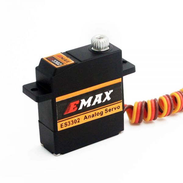 Emax ES3302 Metallgetriebe Flächenservo 12,4g 0,10s 2,8kg 9mm Servo