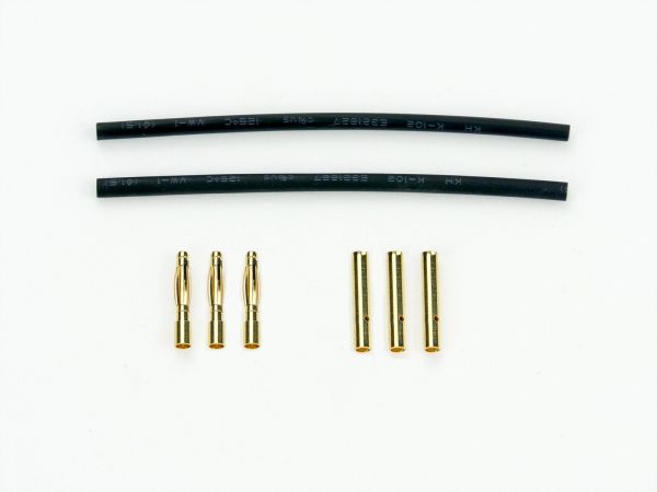 Heewing T1 VTOL Ersatzteil 2,0-mm-Goldstecker-Set (T-V-11)