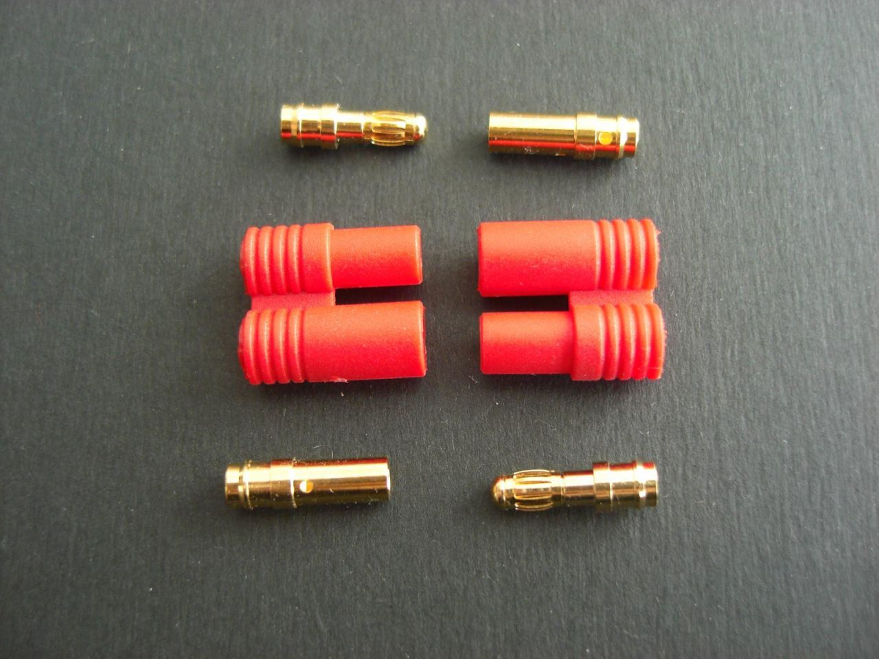 2x 3,5mm Goldstecker verpolsicher f. Turnigy Zippy LiPo