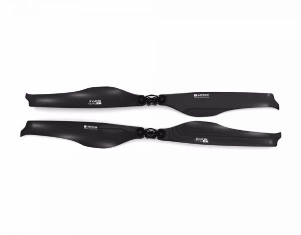 T-Motor FA22.2×7.2 22 Zoll Carbon Klapp Propeller 1x CW 1x CCW- Pusher Version