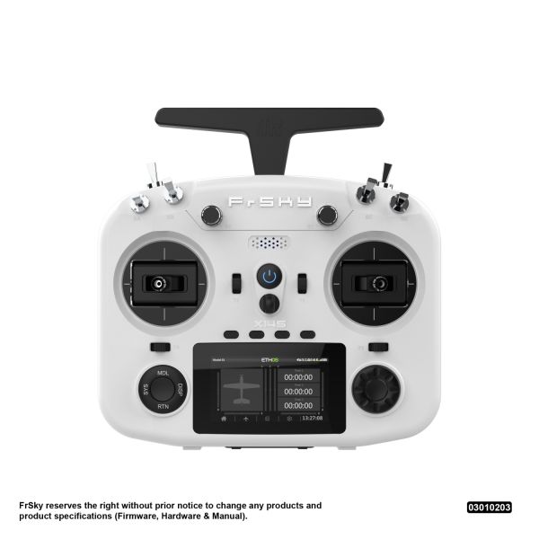 FrSky Twin X14S Weiss Fernsteuerung - Dual 2.4 GHz + ACCST + ACCESS