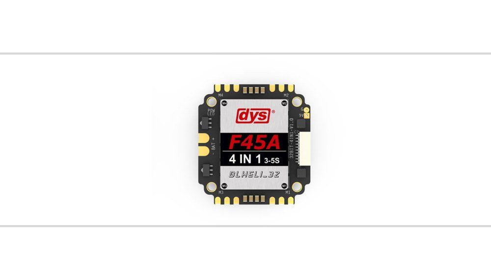DYS ARIA FPV Brushless ESC 45A 4in1 3S - 5S DShot BLHeli 32bit