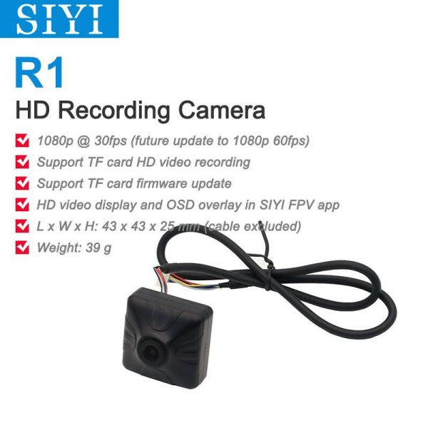 SIYI R1 HD IP Kamera mit Aufnahmefunktion für MK15 & HM30