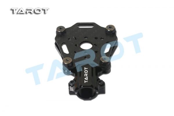 Tarot TL68B34 Motorhalterung schwingungsgedämpft Schwarz für 16mm Rohre