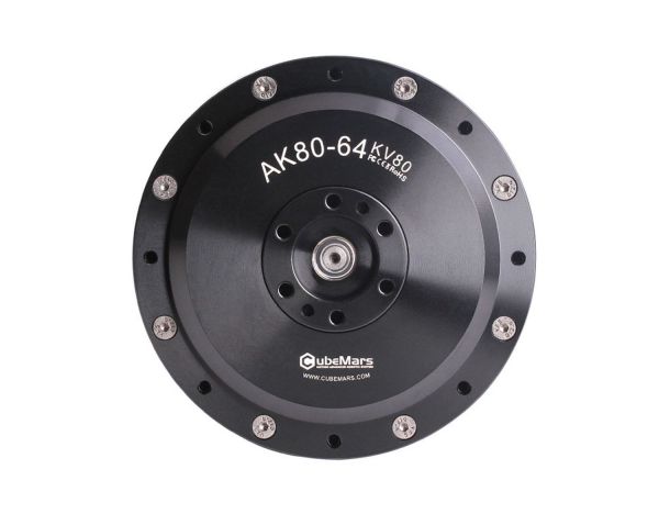 CubeMars AK80-64 80kv Brushless Motor + Encoder + Treiber 64:1 24V-48V 850g