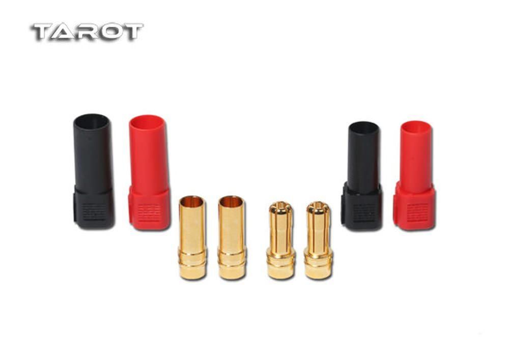 Tarot Amass XT150 6mm Stecker + Buchse rot und schwarz