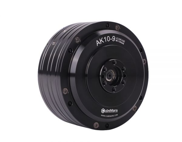 CubeMars AK10-9 V3.0 60kv Brushless Motor + Encoder + Treiber 48V 940g