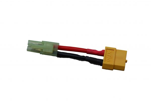 Adapterkabel XT60 Buchse auf Mini Tamiya Stecker Style