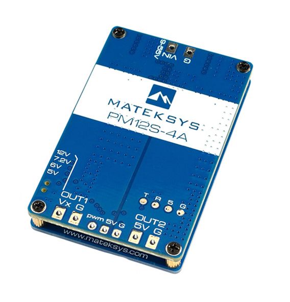 Matek BEC Power Module - 2x BECs 12S- PM12S-4A