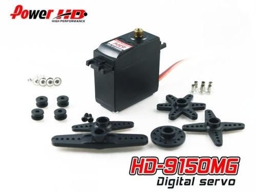 PowerHD HD-9150MG Digital Metallgetriebe Servo 61g 16kg 0,18sec 4,8V-6V