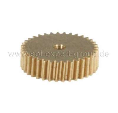 50 Stück 36102B Kunststoff-Doppelzahnrad – 0,5 Modul, 10+36 Zähne, Doppelschichtig, 2,05 Mm Bohrung (lockere Passform Für 2 Mm Achse) – Modellbauzahnräder