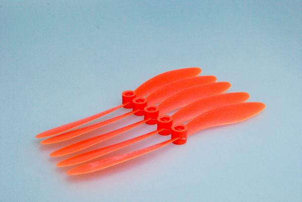 5x Propeller Luftschraube 6x5 Parkflyer Slow Fly Slowflyer 6050