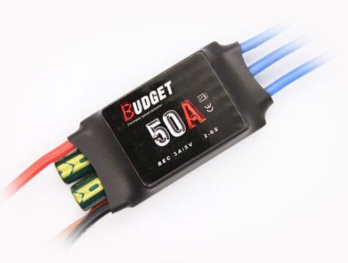 Emax Budget Brushless Regler 50A 2S-5S LiPo 21V 3A BEC V2 ESC Emax Budget Brushless Regler 50A 2S-5S LiPo 21V 3A BEC V2 ESC