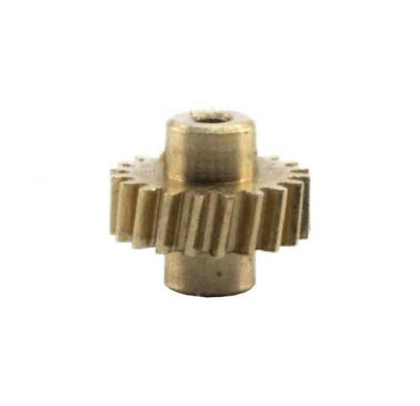 Zahnrad 20 Zähne Modul 0.3 1mm Bohrung Messing schrägverzahnt M0.3 Z203SF