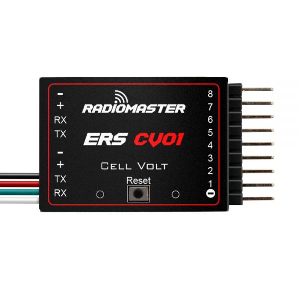 RadioMaster ERS-CV01 Zellspannungssensor 2–8S für ExpressLRS PWM-Empfänger